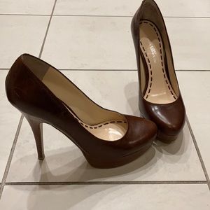 COPY - Brown leather pumps